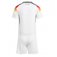 Camisa de Futebol Alemanha Equipamento Principal Infantil Europeu 2024 Manga Curta (+ Calças curtas)